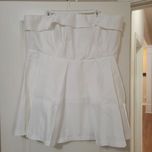 Fashion Nova Definitely Darling White Mini Dress